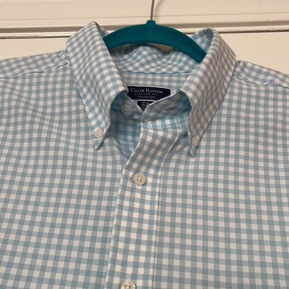 NWT Club Room regular fit shirt, size 17 1/2 - Picture 3 of 9